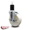 Service Caster 5'' Nylon Swivel 1-3/4'' Expanding Stem Caster with Brake SCC-EX20S514-NYS-TLB-134 - alternate 3